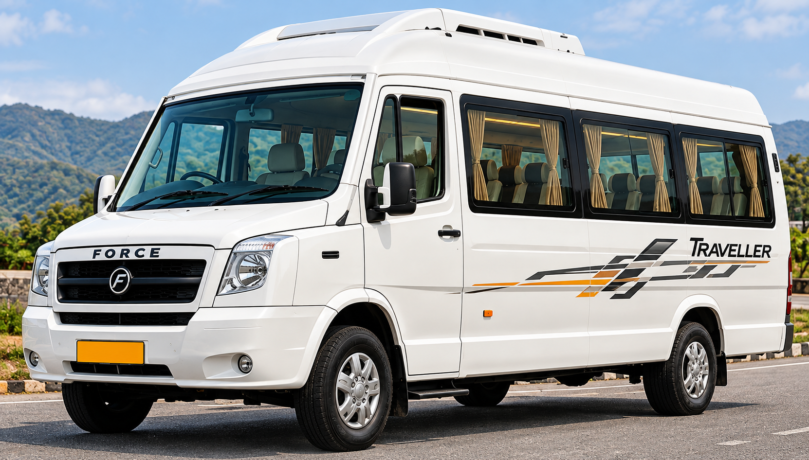 2X1 26 Seater Tempo Traveller